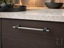 TULIP Úchytka Joliet 416 steel grey/černá matná