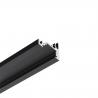 K-StrongLumio LED COB 24V 12W/m teplá,Corner černá,krytka mléčná,3m