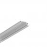 K-StrongLumio LED COB 24V 12W/m neutrální,Groove stříbrná,krytka mléčná,2m