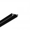 K-StrongLumio LED COB 24V 12W/m teplá,Surface černá,krytka průsvitná,2m