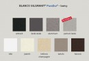 BLANCO 520510 Dřez Zia 5 S s excentrem Silgranit PuraDur kávová