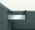 K-BLUM Legrabox, zásuvka K 550mm/70kg, Blumotion/TOB, nerez, vnitřní