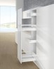 HETTICH 9121265 ArciTech bok 126/500 mm bílý L