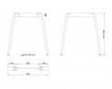 MILADESIGN podnož Mobilar M6307–S bílá