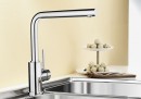 BLANCO 519414 Baterie Mila chrom