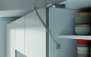 IF plynová vzpěra K12, pro horní výklop, automatická, 244mm/80N