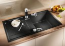 BLANCO 519097 Dřez Metra 5 S-F s excentrem Silgranit PuraDur antracit