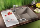 BLANCO 519580 Dřez Metra 45 S Compact s excentrem Silgranit PuraDur tartufo