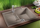BLANCO 519569 Dřez Metra 45 S Compact bez excentru Silgranit PuraDur tartufo