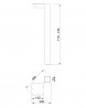 MILADESIGN G5 ST702 stolová noha antracit