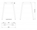 MILADESIGN podnož Mobilar M6306–S stříbrná