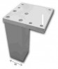 StrongLegs nábytková noha FA006 100mm chrom matný