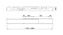 MILADESIGN G7 ST954 19-22  kanál s regulací stříbrná