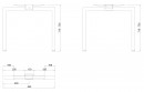MILADESIGN podnož Quantum Q7308 stříbrná