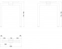 MILADESIGN podnož Quantum Q7306 stříbrná