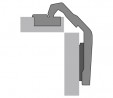 HETTICH 9090109 Intermat závěs roh. skříň 50°/65° TH Sensys vrut