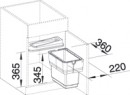 BLANCO 512880 Sorter Select Singolo 1x14l