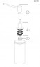 BLANCO 512593 Dávkovač saponátu Torre chrom