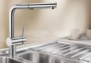 BLANCO 518406 Baterie Linus-s Vario chrom