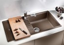 BLANCO 517571 Dřez Zia XL 6 S bez excentru Silgranit PuraDur bílá