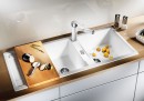 BLANCO 518884 Dřez Metra 8 S bez excentru Silgranit PuraDur šedá skála