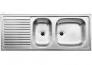 BLANCO 500847 Dřez Top EZS 11x4 bez excentru nerez přírodní lesklá