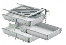 HETTICH 41065 kontejner sada 392/730 mm hliník