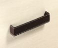 HETTICH 9113509 Úchytka DUBLINA 168/160 mm Tmavě hnědá kůže