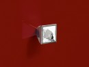 HETTICH 9113696 Knobka SAVA 25x25 mm chrom lesklý
