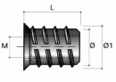 BU05 Matice závrtná s límcem M8x15mm