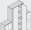 BLUM 99M9550 slepý úhel vložený Modul 95°