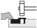 BLUM 91M2580 závěs Modul, naložený, zalisování, 100°