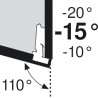 BLUM 79A5453.T závěs úhlový, typ III, vrut, -15°/110°