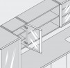 BLUM 71T970A závěs, vložený, alu, 95°