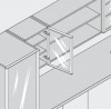 BLUM 70T5550.TL závěs naložený 120°, Tip-on, vrut