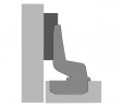 HETTICH 1078665 Závěs Slide-on 2333 T43 k zalisování