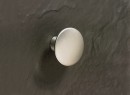 HETTICH 115312 Knobka ISSA d40 mm imitace nerezi