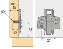 HETTICH 9071655 Sensys montážní podložka křížová D0 excentr vrut