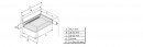 HETTICH 9127871 Multitech, zásuvka 54/500mm, bílá