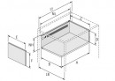 HETTICH 9127912 MultiTech 150 450 mm šedý
