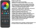 TL-dálkový RF ovladač RGBW dimLED 8kanálový