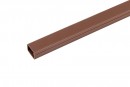 StrongLumio Elektroinstalační lišta 12x7mm samolepící, imitace dřeva tmavá, 2m