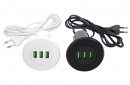 StrongPower USB nabíječka, 3x nabíjecí výstupy, bílá