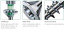 SPAX vrut 8x80/47mm zápustná hlava TXS,W,4C MH částečný závit