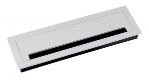 STRONG průchodka s tlumením ALU 300x90x28mm bílá mat