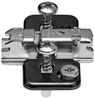 BLUM 174H7130E montážní podložka, křížová, excentr, Expando, 11,5mm, Onyx