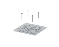 HETTICH 9243050 LegaDrive spojovací deska 170x170, bílá