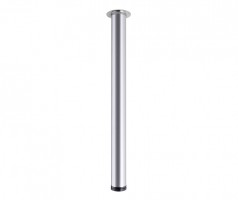 StrongLegs stolová noha TS001 820R/60mm stříbrná lesklá