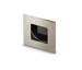 HETTICH 9207531 Úchytka APOLDA  65x65 mm černá lesklá/nerez broušený