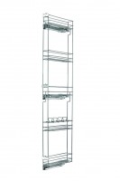 VIBO potravinová skříň s pěti koši, 150mm, standard